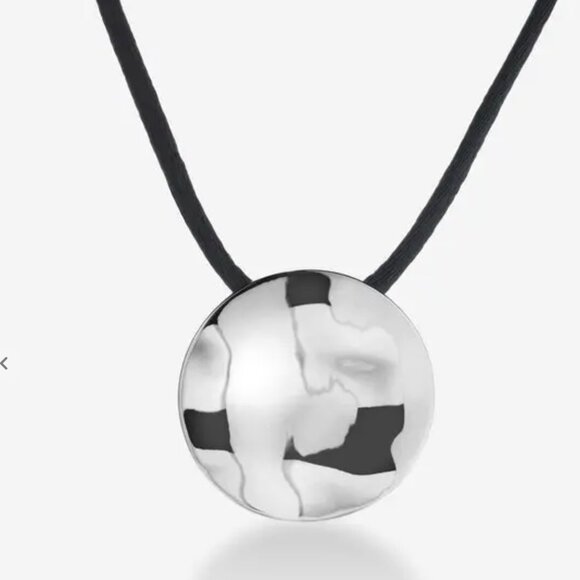 Ring Concierge hammered sterling silver pendant necklace *NWT* - Picture 2 of 7